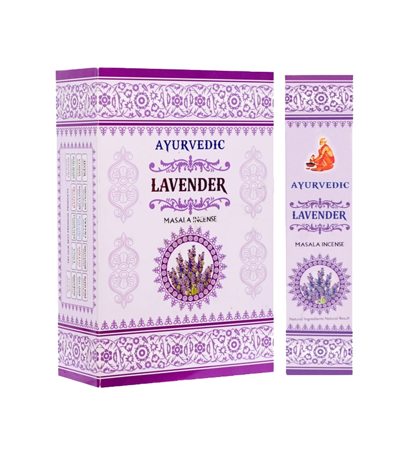 Encens de lavande ayurvédique - 15g